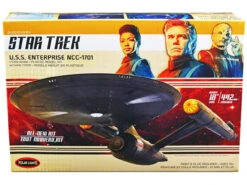 Skill 2 Model Kit U.S.S. Enterprise NCC-1701 "Star Trek: Discovery" (2017) TV Series 1/1000 Scale Model By Polar Lights