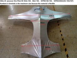 120cc Suncover For Aerobatic Models, Fits Slick/330SC 103", 330LX 107" Airplanes -Best Toy Car 120b1