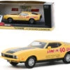 1973 Ford Mustang Mach 1 Custom Movie Star "Eleanor" Yellow With Black Stripe (Post-Filming Tribute Edition) "Gone In 60 Seconds" (1974) Movie 1/43 Diecast Model Car By Greenlight -Best Toy Car 19 91758.1582315764