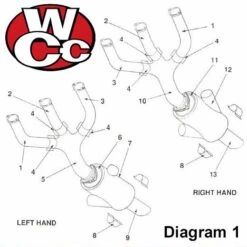 Heater Muffler, New Manufacture, For Cessna Model 180