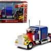 1/24 Jada Optimus Prime Truck With Robot On Chassis From "Transformers" Movie "Hollywood Rides" Series Diecast Car Model -Best Toy Car 30446 1 94914 55657.1660542535