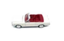 1964 1/2 Ford Mustang Convertible White With Red Interior James Bond 007 "Goldfinger" (1964) Movie "James Bond Collection" Series 1/24 Diecast Model Car By Motormax -Best Toy Car 330 3 21782.1663139369