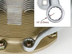 9/16" Cylinder Base Nut Wrench -Best Toy Car 3882 12a 1 1 1