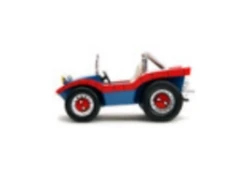 Dune Buggy Red And Blue With Graphics And Spider-Man Diecast Figure "Marvel Spider-Man" 1/24 Diecast Model Car By Jada -Best Toy Car 4 2 15617.1671265656