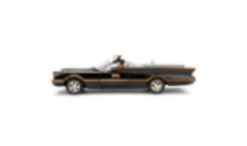 Model Kit Classic Batmobile Black With Batman Diecast Figure "Batman" (1966-1968) TV Series "Build N' Collect" 1/24 Diecast Model Car By Jada -Best Toy Car 487 1 26624.1665227323