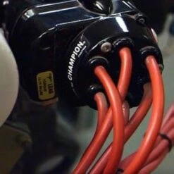 Lycoming 6-Cyl Ignition Harness For Slick 6250/93 & 6350/93 Mags With 5/8-24 Plugs -Best Toy Car 6red 1