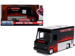 Deadpool Taco Truck Black "Marvel" Series 1/32 Diecast Model By Jada