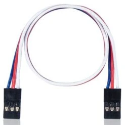 Patch Lead Servo Extension, 7.8" (20cm), 6 Pack, By PowerBox Systems