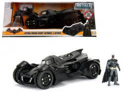 1/24 Jada Arkham Knight Batmobile With Batman Diecast Figure Diecast Car Model