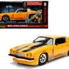 1/24 Jada 1977 Chevrolet Chevy Camaro Concept Bumblebee Yellow From "Transformers" Movie "Hollywood Rides" Series Diecast Car Model -Best Toy Car 99383 67798.1525381890.800.600 52250.1655738846