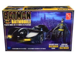 Skill 2 Model Kit Batmobile With Resin Batman Figurine "Batman" (1989) 1/25 Scale Model By AMT