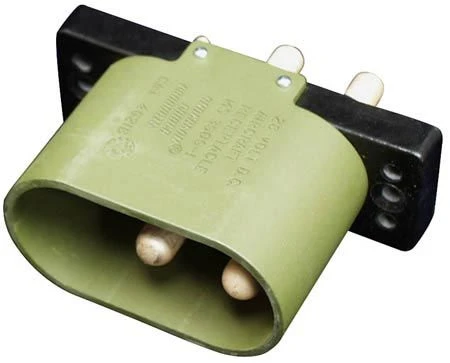 Oval External Power Receptacle, AN 2552-3A 3 Oval External Power Receptacle, AN 2552-3A