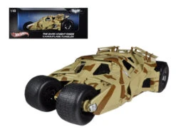 1/18 Hot Wheels Hotwheels "The Dark Knight Rises" Batmobile Tumbler Camouflage Diecast Car Model