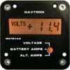Digital Volt-Ammeter, Dual Shunt, 2.25" Rear Mount, FAA-PMA Approved -Best Toy Car DVT M475VAA