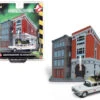 1/64 Johnny Lightning 1959 Cadillac Ecto-1A Ambulance With Firehouse Exterior Diorama From "Ghostbusters II" (1989) Movie -Best Toy Car JLDR002 ECTO 95838.1533844374.800.600 24947.1550525772