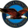 Pratt And Whitney Engine Decal, 4 1/2" Diameter