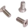 MS24693C Phillips 100° Countersink Head Stainless Machine Screw 1/4-28 X 7/16, 25 Pack