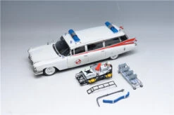 1/18 Hotwheels Hot Wheels Elite 1959 Cadillac Ambulance Ecto-1 Ghostbusters Diecast Car Model -Best Toy Car O1CN01ibvZky221zHNdGaIV 14777061 65979.1614635336