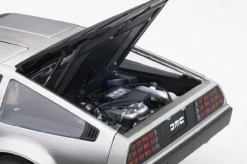 1/18 AUTOart Delorean DMC-12 DMC12 (Satin Finish Matte Silver) Car Model -Best Toy Car QQ20190204004036 25686.1549269815