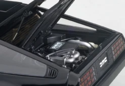 1/18 AUTOart DELOREAN DMC-12 DMC12 (METALLIC BLACK) Car Model -Best Toy Car QQ20190204010403 80267.1549271196