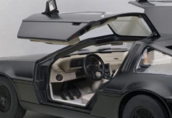 1/18 AUTOart Delorean DMC-12 DMC12 (Matte Black) Car Model -Best Toy Car QQ20190221203136 51983.1550810050