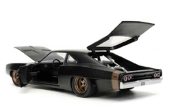 Dom's 1968 Dodge Charger Widebody Matt Black "Fast & Furious 9 F9" (2021) Movie 1/24 Diecast Model Car By Jada -Best Toy Car QQ20210227094324 48114.1651419476