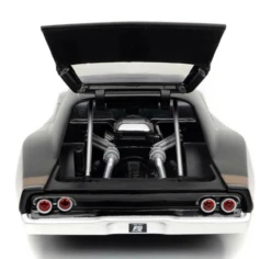Dom's 1968 Dodge Charger Widebody Matt Black "Fast & Furious 9 F9" (2021) Movie 1/24 Diecast Model Car By Jada -Best Toy Car QQ20210227094335 49872.1651419476