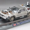 1/18 Sunstar DeLorean DMC-12 DMC12 Back To The Future III With Railroad Diecast Car Model -Best Toy Car QQ20210502202912 47145.1620012990