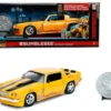 1/24 Jada Hollywood Rides Transformers Bumblebee 1977 Chevrolet Camaro (Weathered) With Collectible Coin Diecast Car Model -Best Toy Car QQ20210827110101 04263.1630087308
