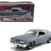 1/24 Jada Dom's Chevrolet Chevelle SS Fast And Furious (Matte Grey) Diecast Car Model