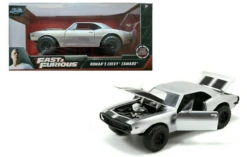 1/24 Jada 1967 Roman's Chevrolet Camaro (Silver) Fast & Furious 7 Diecast Car Model