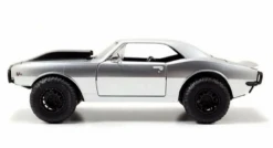 1/24 Jada 1967 Roman's Chevrolet Camaro (Silver) Fast & Furious 7 Diecast Car Model -Best Toy Car QQ20220510135731 93013.1652216350