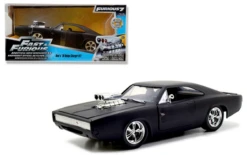 1/24 Jada Dom’s 1970 Dodge Charger R/T Fast & Furious 7 Diecast Car Model