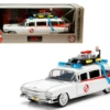 1/24 Jada 1959 Cadillac Ambulance Ecto-1 From "Ghostbusters" Movie Hollywood Rides Series Diecast Car Model -Best Toy Car QQ20220526210554 19485.1653624416