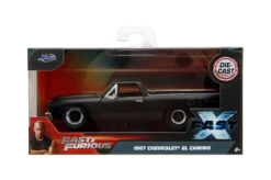 1/32 Jada 1967 Chevrolet El Camino (Matte Black) Fast & Furious: Fast X Diecast Car Model