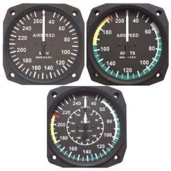Airspeed, 2 1/4"20-100 Knots, Non-TSO