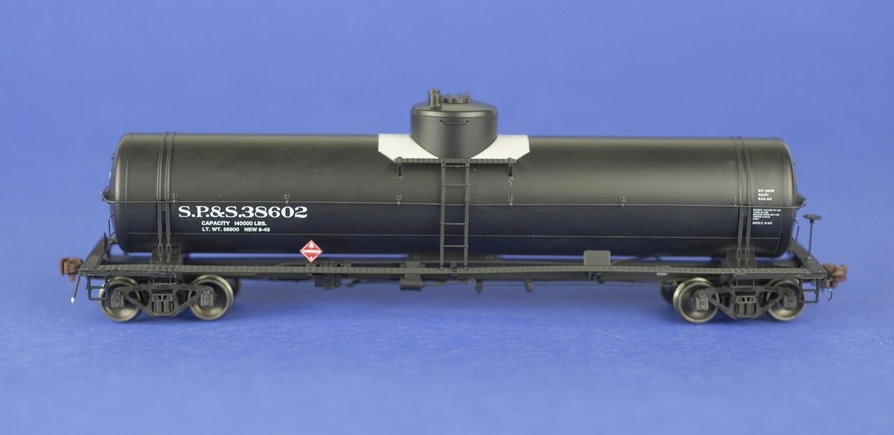 American Limited Models 1854 HO Scale GATC Welded Tank Car SP&S 38602 3 American Limited Models 1854 HO Scale GATC Welded Tank Car SP&S 38602