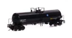 Athearn Genesis G40162 HO Scale GATC 20,000 Gal Tank Car Black GATX 27112