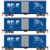 Athearn RTR 67977 HO Scale 40' Modernized Boxcar RF&P 3 Pack 1 Athearn RTR 67977 HO Scale 40' Modernized Boxcar RF&P 3 Pack -Best Toy Car athearn rtr 67977 ho scale 40 modernized boxcar rf p 3 pack