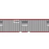 Atlas 70000229 HO Scale Mobile Office Container Aries -Best Toy Car atlas 70000229 ho scale mobile office container aries