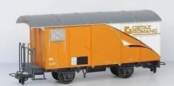 BEMO 2274 322 HOm Scale (Narrow Gauge) MOB Gk 522 Boxcar Wagon Getaz Romang - NOS