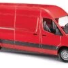 Busch 52601 HO Scale (1:87) Red Mercedes-Benz Sprinter High Roof Cargo Van -Best Toy Car busch 52601 ho scale red mercedes benz sprinter high roof cargo van