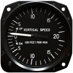 2 1/4" VSI (Vertical Speed Indicator), 0-2000 Fpm, Non-TSO
