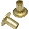 Brass Rivet, For Riveted Brake Linings, Countersunk Head 9/32" Long, 100 Pc, (RA105-002) -Best Toy Car cld rivet 1