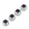 Nylon Insert Lock Nuts 4-40, 4 Pack