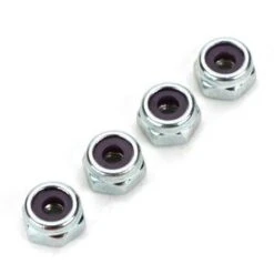 Nylon Insert Lock Nuts 4-40, 4 Pack