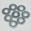 No. 4 Flat Washer, 8 Pack -Best Toy Car dub 323