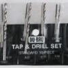 Du-Bro Standard Tap & Drill Set Tap & Drill Set, 10 Piece Kit