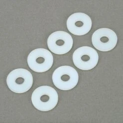 #10 Flat Washer Nylon, 8 Pack