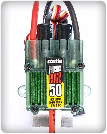 Castle Creations Phoenix Edge 50, 32V 50-Amp ESC With 5-Amp BEC 3 Castle Creations Phoenix Edge 50, 32V 50-Amp ESC With 5-Amp BEC